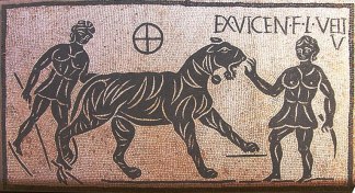 mosaico tigre